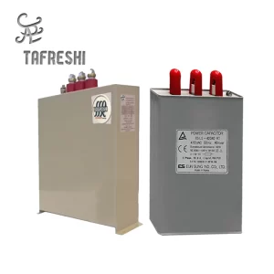 خازن های 3 فاز فشار ضعیف مکعبی Capacitor 3phase low pressure